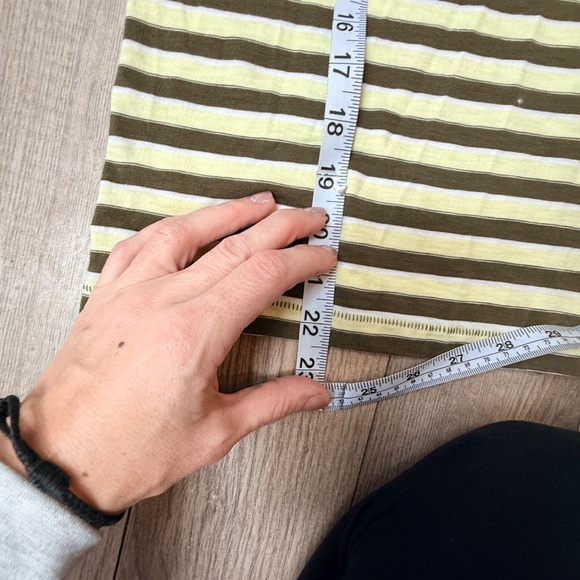 Rag & Bone Slub Striped Tee - Picture 9 of 9